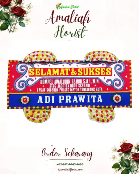 Papan Bunga Ucapan Selamat Pematang